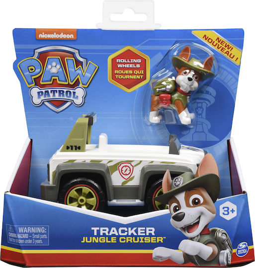 Spin Master Paw Patrol Tracker Jungle Cruiser Vehicle for Ages 3+ 6cm