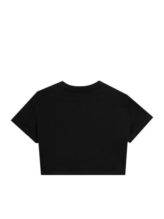 4F Crop Top Μαύρο