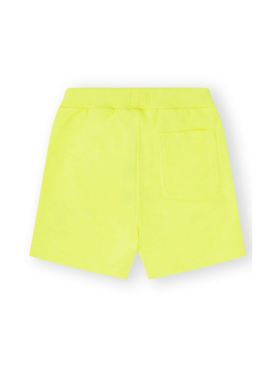 Canada House Kids Shorts/Bermuda Fabric yellow fluo