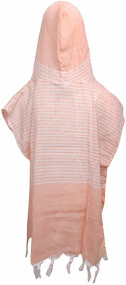 NODO Kids Beach Poncho Pink