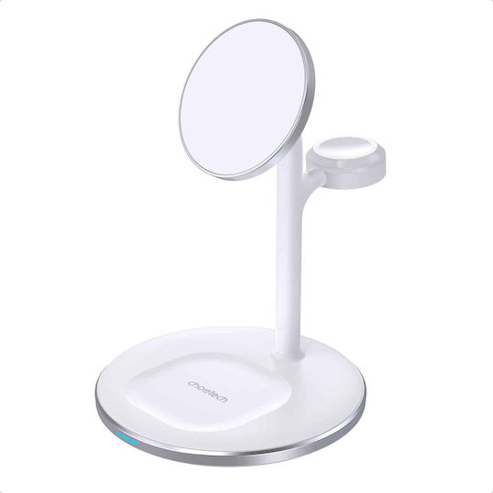 Choetech Зарядно Magsafe Бял (Inductive T585-F)