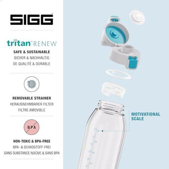 Sigg Kids Water Bottle Plastic Non Spill 1500ml