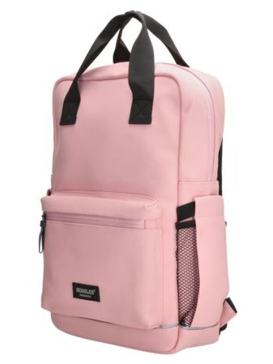 Wasserdicht Tasche Rucksack für Laptop 15" in Rosa Farbe 25263-083