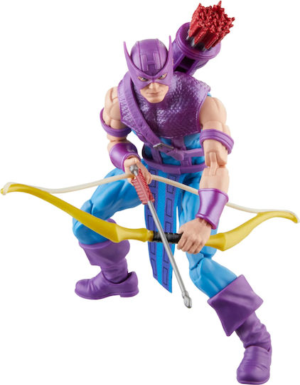 Action Figure Avengers - Hawkeye with Sky Cycle Marvel Legends for 4+ Years 15cm.