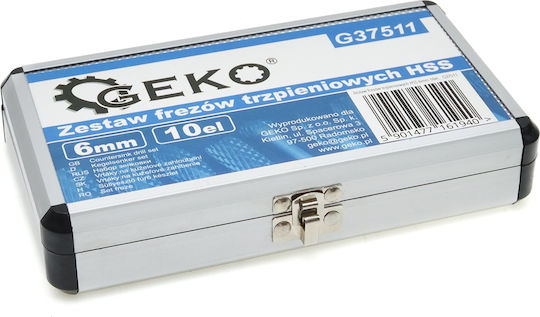Geko Set 10 Burghie cu Diamant