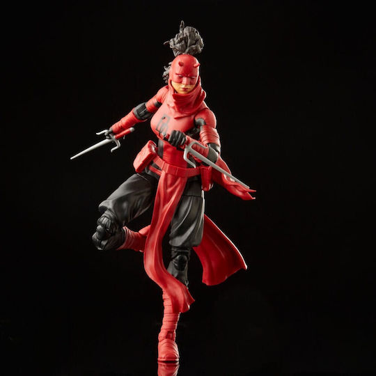 Action Figure Elektra Natchios Daredevil Marvel Legends Spider-Man for 4+ years old Years 15cm.