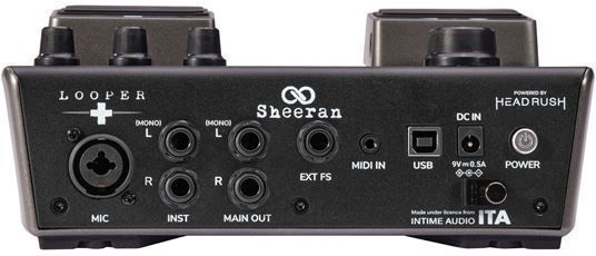 Headrush Sheeran Loopers Looper + Πετάλι FootswitchLooper Ηλεκτρικής Κιθάρας και Πλήκτρων & Synths