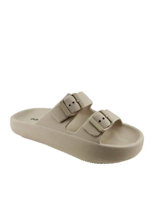 Women's Flip Flops Beige