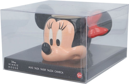 Stor Minnie Becher Keramik Mehrfarbig 360ml