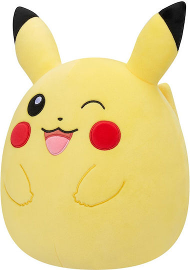 Jazwares Plush Squishmallows Winking Pikachu For Age 3+ 25 cm