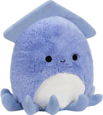 Jazwares Jucărie de Pluș Squishmallows Fuzzamallows Stacy the Squid 30.5 cm pentru 3+ Ani