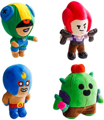 PMI Plüsch Brawl Stars Kuschelbar 30 cm für 4+ Jahre (Verschiedene Designs) 1Stück