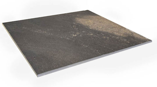 Fondovalle Плочка За под На открито от Гранит Матов 51x51см Dark