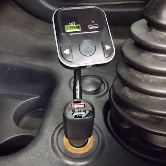 Carner FM Transmitter Autovehicul cu Bluetooth / USB / AUX