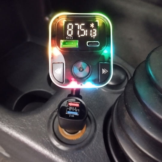 Carner FM Transmitter Autovehicul cu Bluetooth / USB / AUX