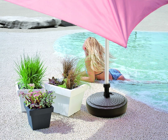 Prosperplast Umbrella Base Water - Sand Plastic 24-30mm 12lt Round White