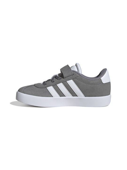 adidas Vl Court 3.0 El Детски маратонки със стикери Сив