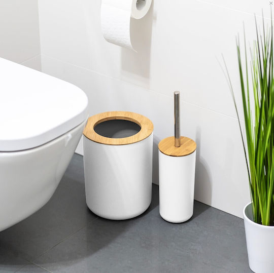Teesa Set Accesorii Pentru Baie Din Plastic Alb