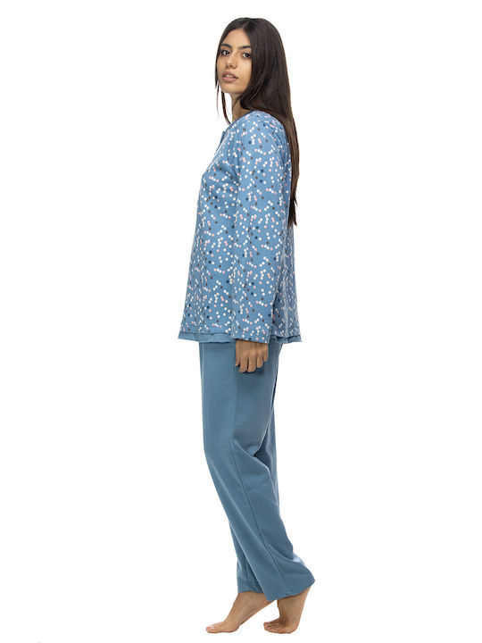 Winter Women's Pyjama Set Blue