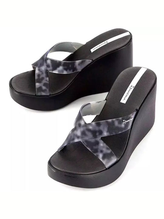 Ipanema Frauen Flip Flops mit Plattform in Schwarz Farbe