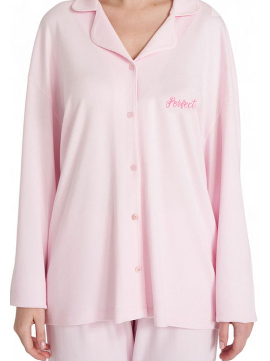 Pijadore Sommer Damen Pyjama-Set Rose