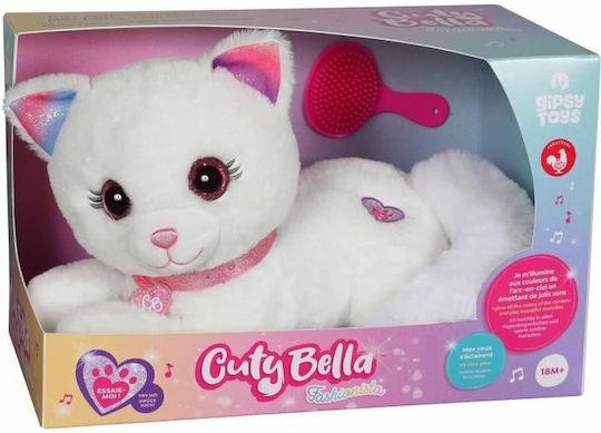 Gipsy Toys Plush Kitten Bella Cat for 3+ Years 28 cm