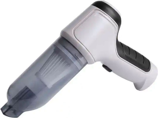 Aspirator De Mână Și Suflantă Pentru Mașini 2 În 1 Cu Cablu De Brichetă 12V 120W Alb