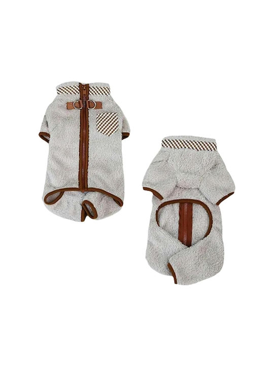 Full Body Clothing for Dog in Beige Colour Small Medium Large 37cm