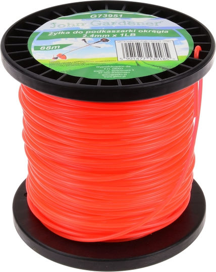 Geko Round Brush Cutter Trimmer Line 2.4mm 88m G73951