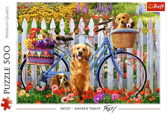 Trefl 500 Puppy Adventure Puzzle