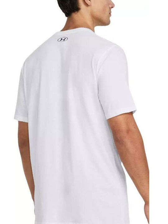 Under Armour Men's Athletic T-shirt Short Sleeve White