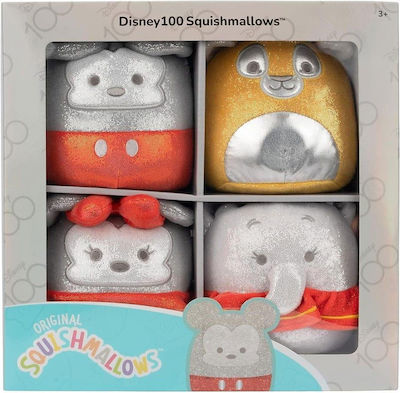 Jazwares Plush Squishmallows Disney 100 4 Pack for 3+ Years 13 cm