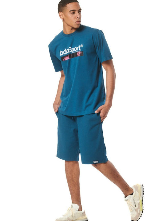 Body Action Men's Short Sleeve T-shirt Combalt Blue