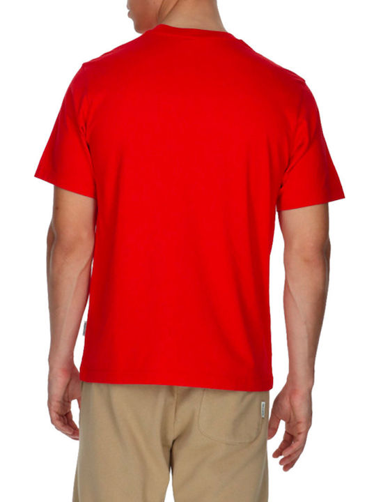 Franklin & Marshall Piece Dyed Herren Shirt RED