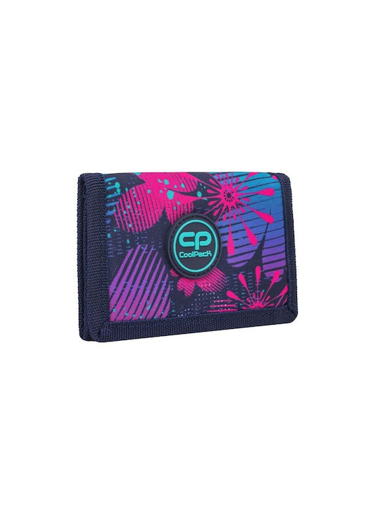 Coolpack Kids Wallet with Coins with Velcro Purple