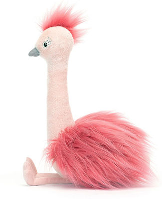 Jellycat Λούτρινο Fou Fou Ostrich 20 εκ.