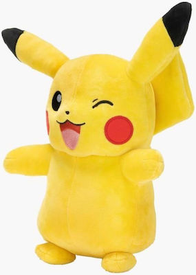 Jazwares Plush Pokemon Pikachu 30 cm. for 3+ Years