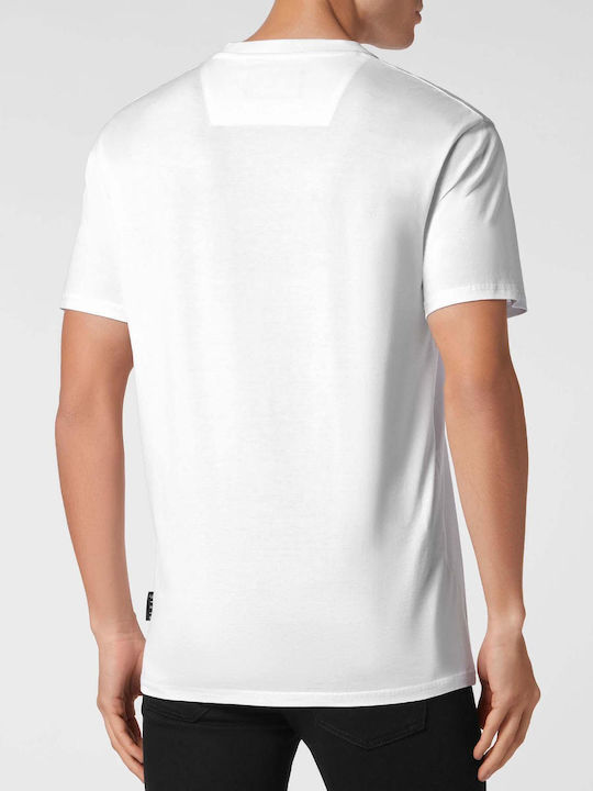 Philipp Plein Men's Short Sleeve T-shirt White