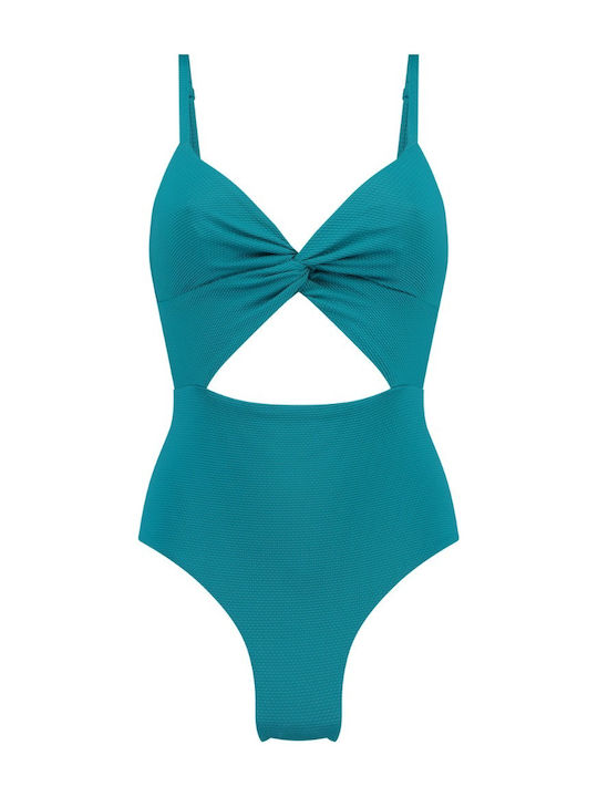 Badeanzug Deep Teal