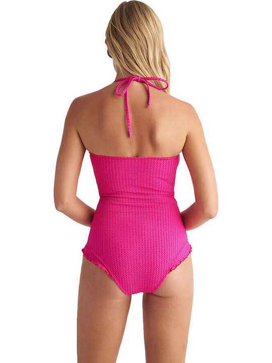 Badeanzug Fuchsia