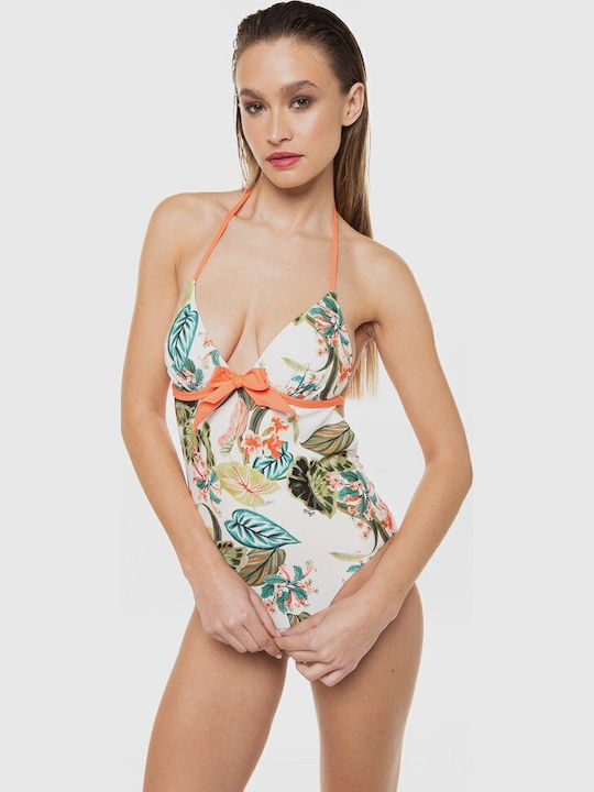 One-Piece Swimsuit Floral