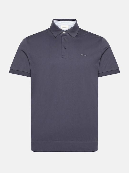 Gant Herren Kurzarmshirt Polo DarkBlue