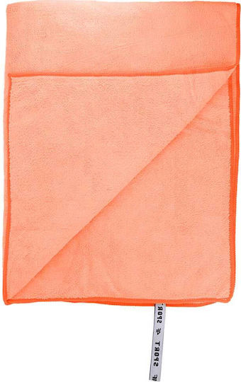 4F Πετσέτα Microfiber Σώματος Πορτοκαλί 80x130εκ.