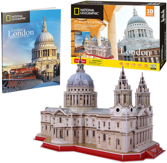 Cathedral of St. Paul Puzzle 3D 107pcs DS0991