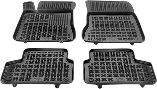 Rezaw Plast Set of Front and Rear Mats 5pcs for Mercedes-Benz GLA 2019+ Black