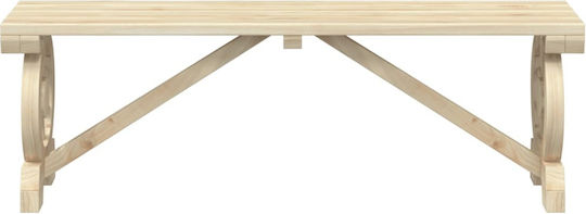 vidaXL Decorative Garden Wooden 115cmx28cmx39.5cm 2pcs 3207135