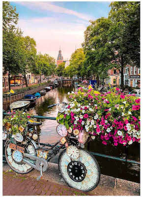 Bicycle Amsterdam Puzzle 2D 1000 Pieces