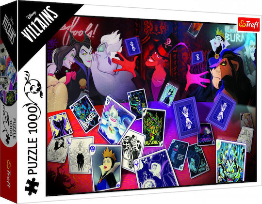 Disney Bösewichte Puzzle 2D 1000 Teile