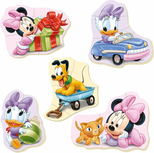 Puzzle pentru Copii Baby Minnie pentru 2+ Ani 5buc Educa