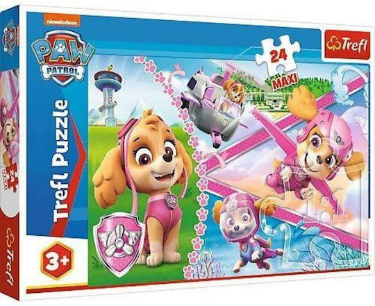 Kids Puzzle Paw Patrol Girl Skye in Action for 5+ years+ Years 100pcs Trefl